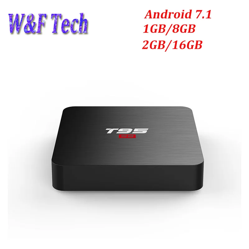 ТВ-приставка T95S2 Android 7 1 2 Гб 16 Amlogic S905W Quad 4G WIFI 100 м LAN HD H.265 медиаплеер ГБ 8 Smart TV BOX |
