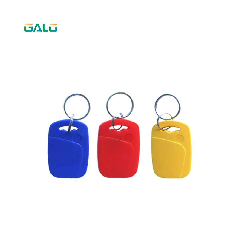 100 шт. Брелоки для ключей брелок с двойным чипом Частота RFID 125 кГц считывание