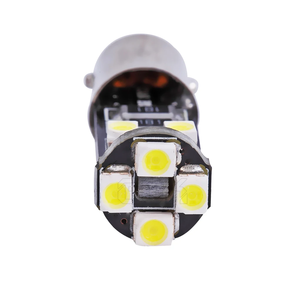 Бесплатная доставка Оптовая продажа 10 шт. BA9S led smd canbus W5W 194 t10 ba9s 8SMD 1210 без ошибок