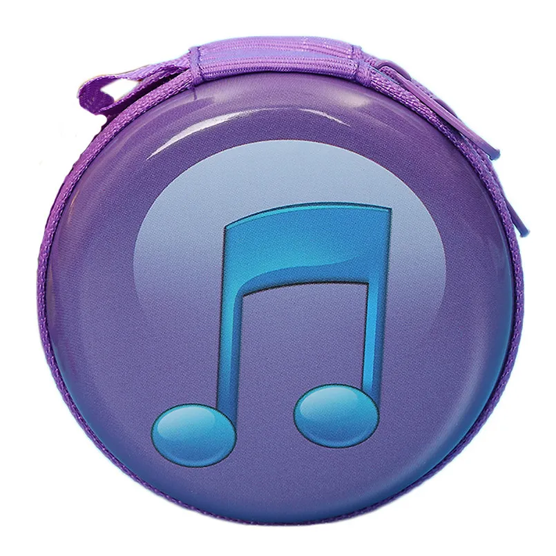 Жесткий мини чехол для наушников на молнии 6 видов|Аксессуары наушников| |