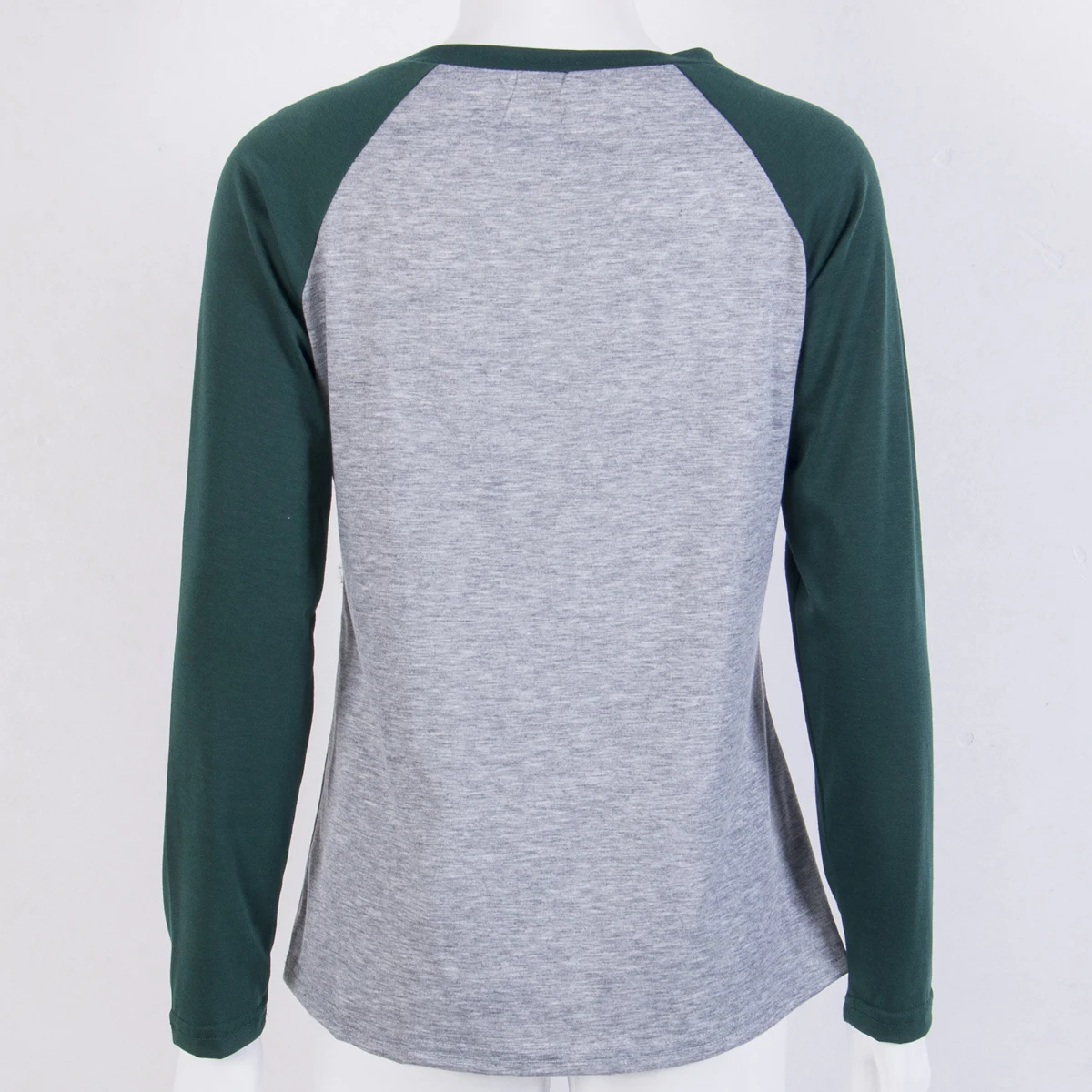 Летняя новая женская одежда повседневная свободная футболка с длинным рукавом