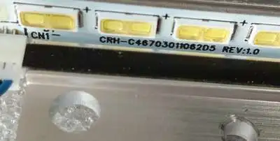 589 мм Светодиодная лампа полосы 66 светодиодов для Haier 46 дюймов ТВ LD46U6000 CRH-C46703011062d5