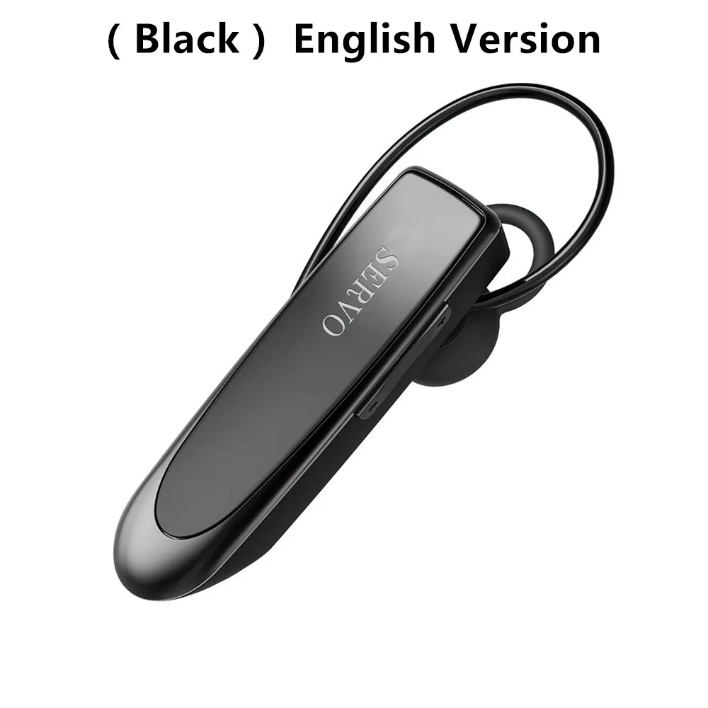 SERVO L1, беспроводные Bluetooth наушники, bluetooth-гарнитура, наушники-вкладыши с микрофоном, чехол для наушников, Поддержка русского языка для телефона - Цвет: English Version