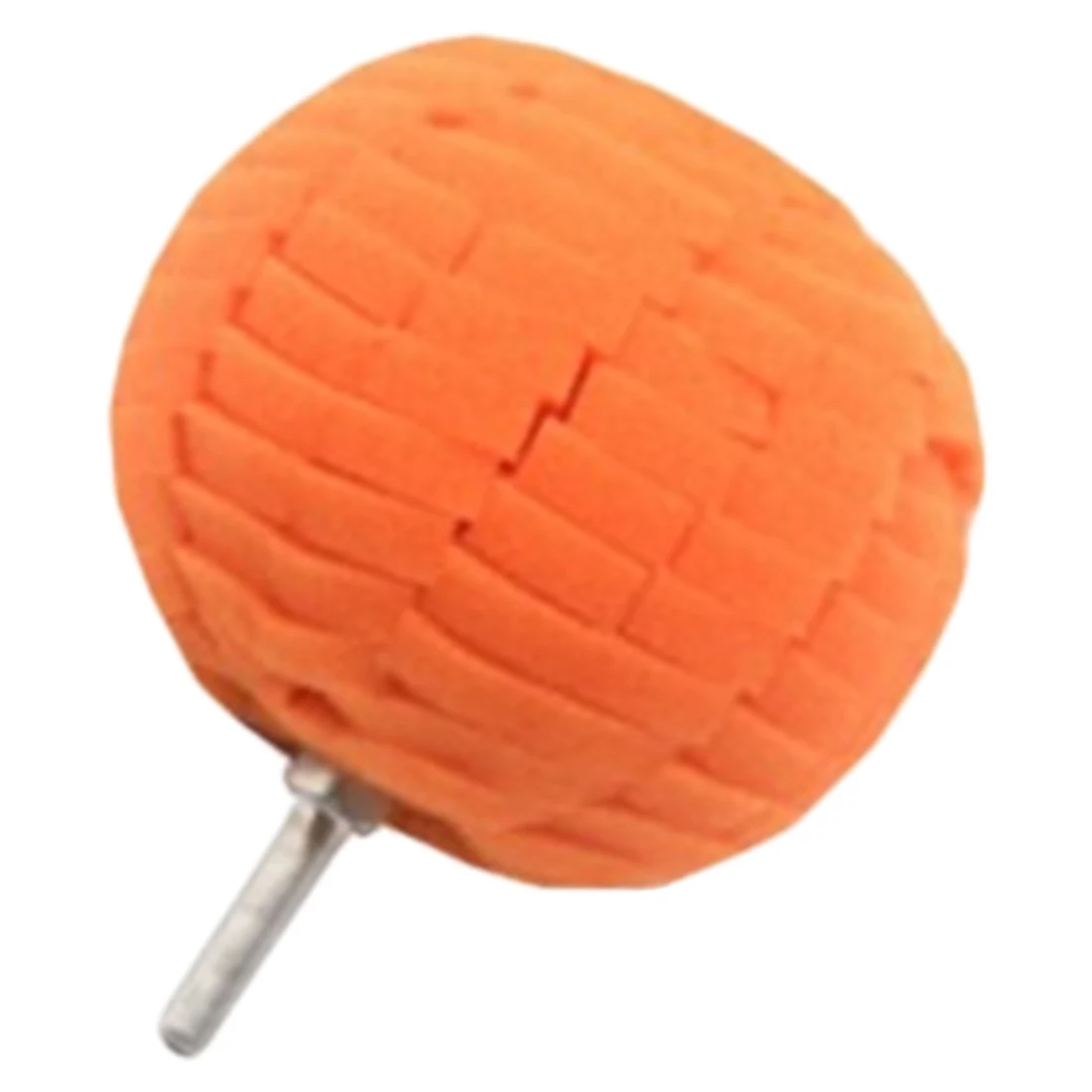 Отделочный коврик Buff1PC практичный мягкий "(80 мм) полировальный шар полировальный коврик буфера для полировки автомобиля полировщик красочные авто инструменты - Цвет: Оранжевый