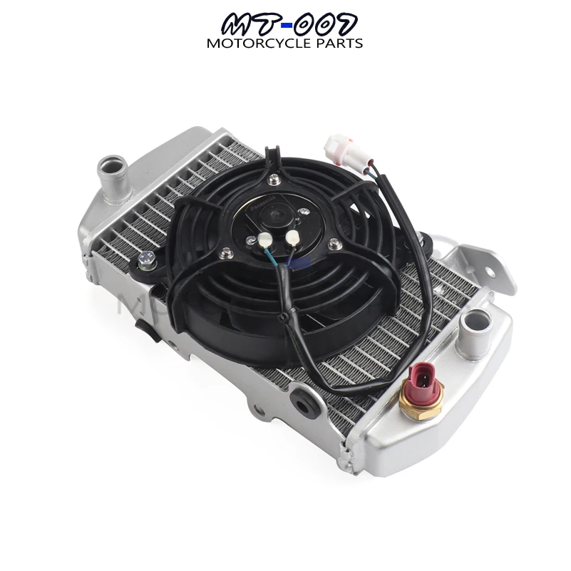 Мотоцикл Zongshen 4 клапана NC250 с водяным охлаждением 250cc радиатор двигателя xmotos apollo водяная коробка с вентилятором аксессуары для KAYO BSE