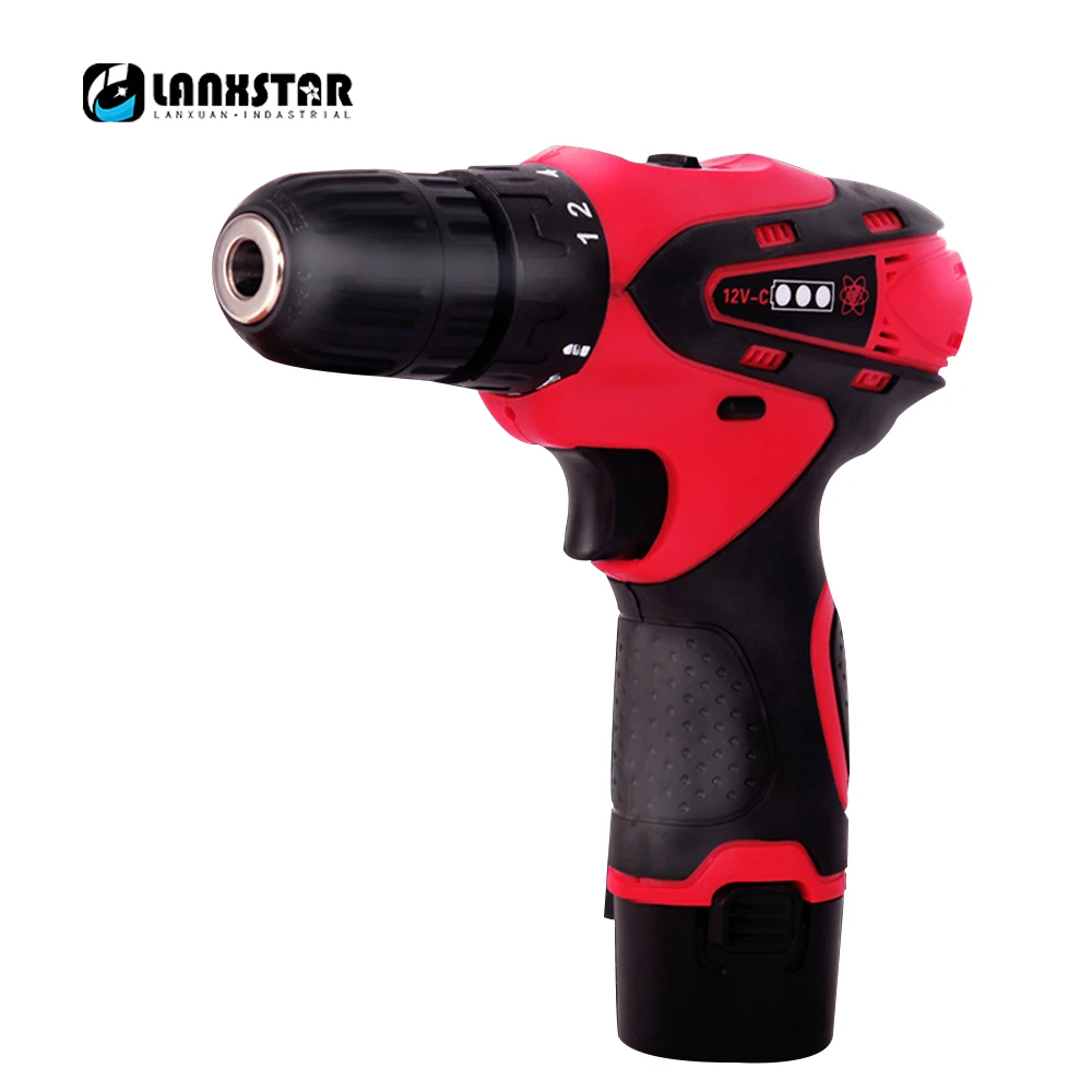 LANXSTAR 12v 16 8 v Беспроводная Ионная Аккумуляторная электрическая дрель батарея