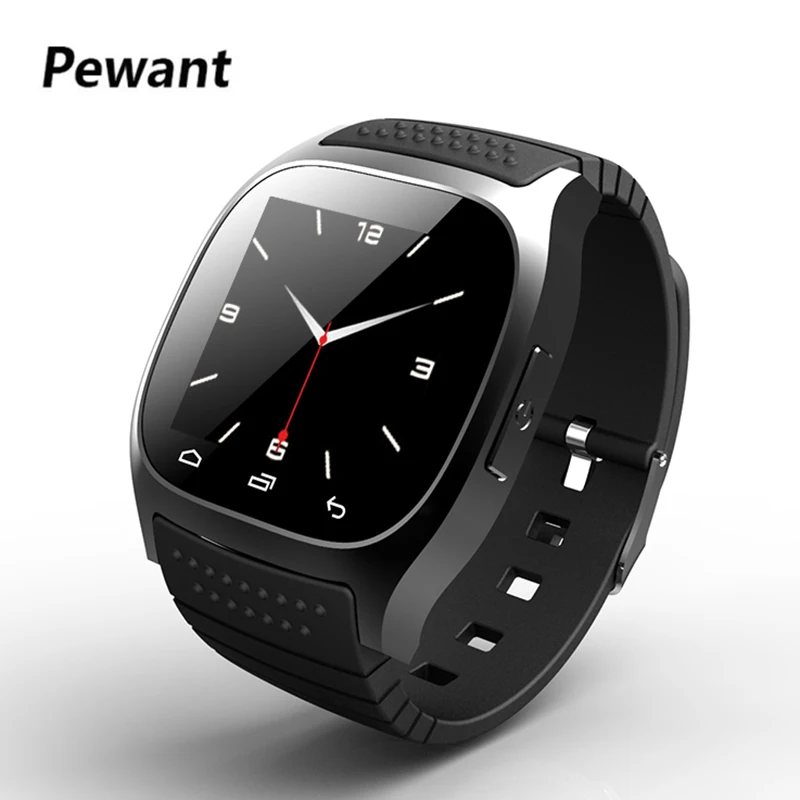 Смарт-часы Pewant M26 Bluetooth водонепроницаемые музыкальный шагомер фитнес-трекер