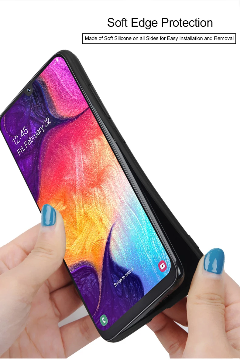 Чехол MOFI для samsung A50, чехол, противоударный чехол на заднюю панель, тканевый защитный силиконовый чехол s capas для Galaxy A30 A70, чехол