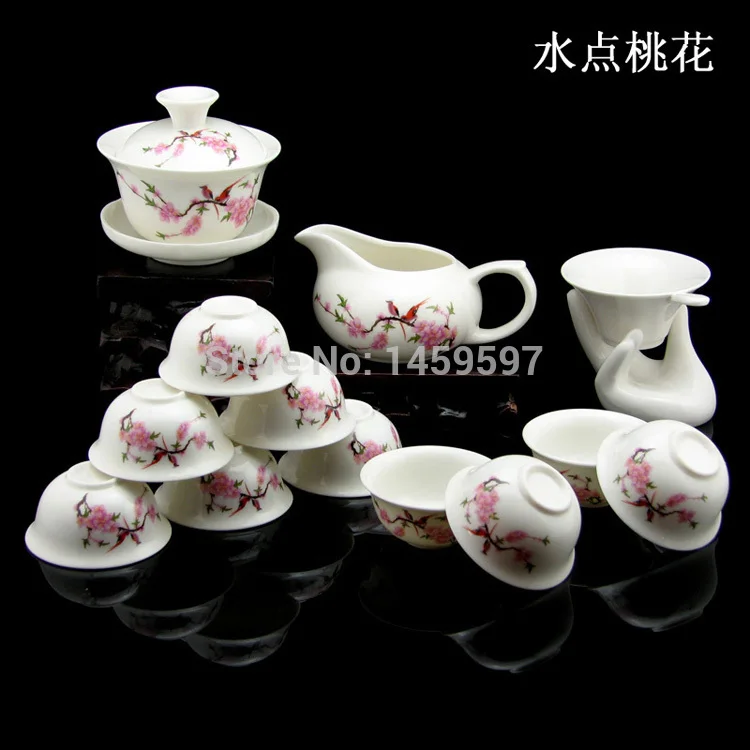 

Top ceramics teapot mugs 8-piece tea set crafts cup handmade teapot kungfu tea pot yixing teapot 14 styles tea sets