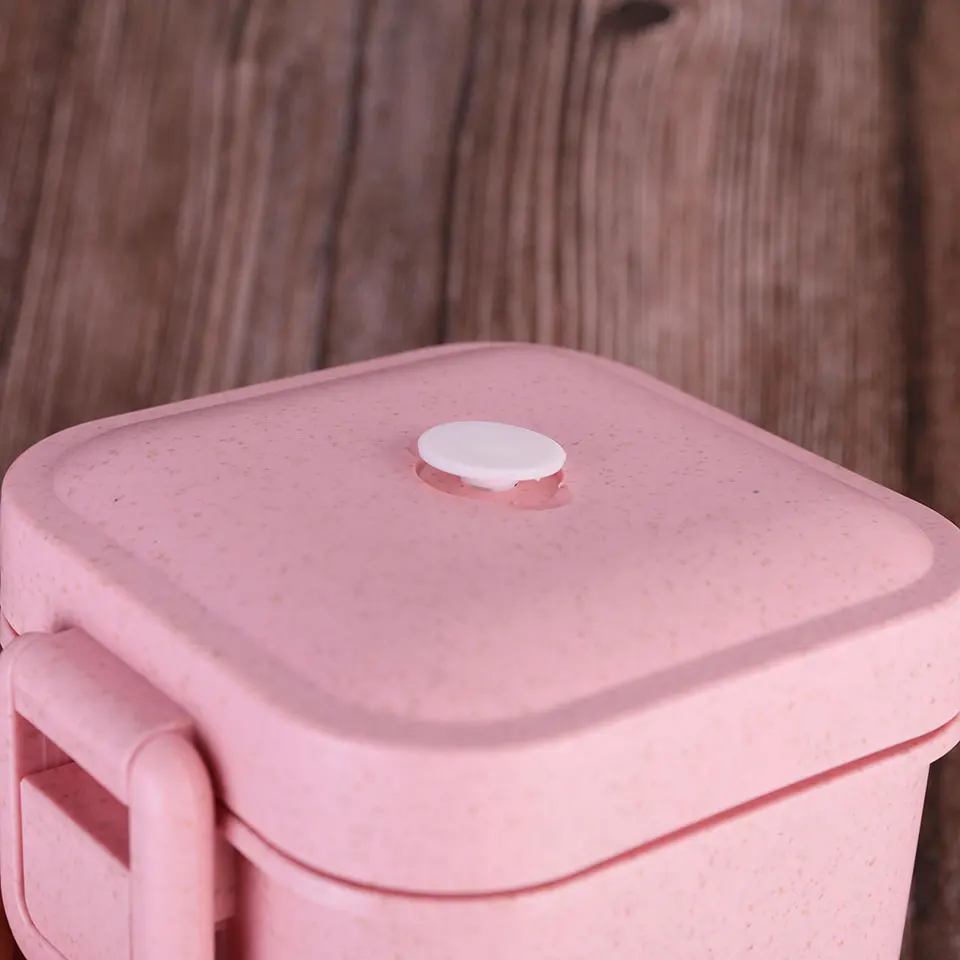 Новая запечатанная противотечная ланч-бокс на 600 мл для еды и супа, контейнер для детского ланчбокса, экологически чистая приготовленная еда Бенто, пригодная для использования в микроволновой печи.