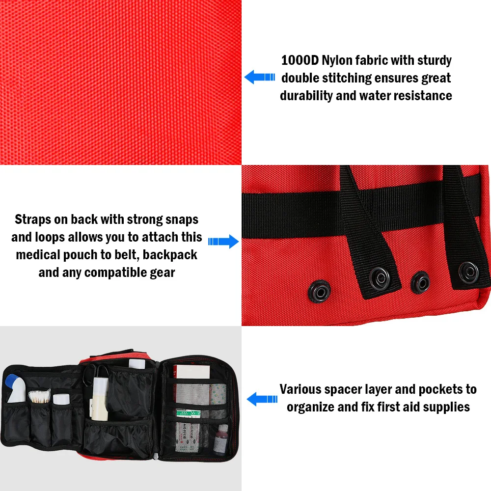 Lixada набор первой помощи пустая сумка для путешествий экстренного выживания