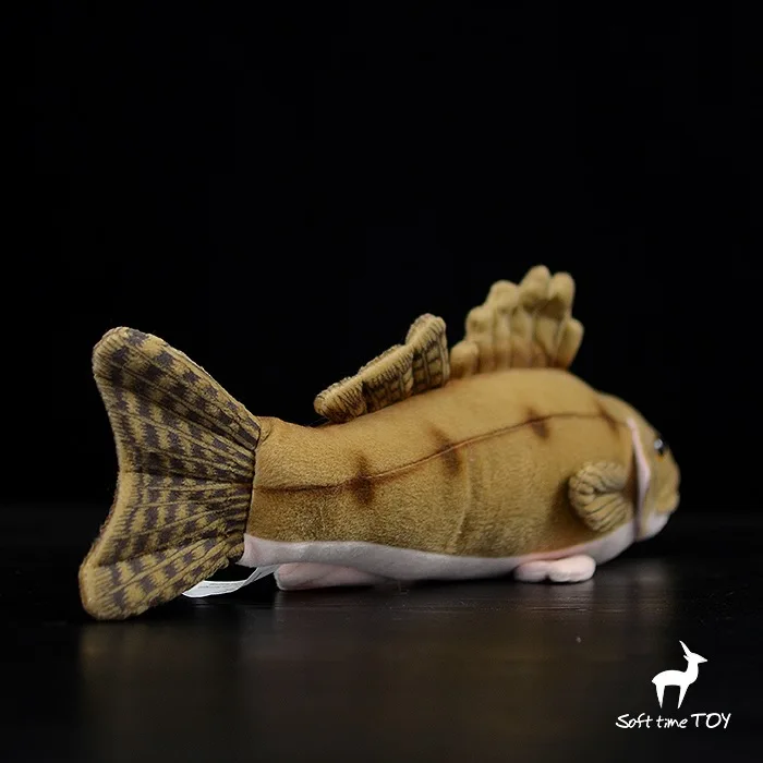 Мягкая игрушка с большими глазами полосатый бас кукла моделирование подарки