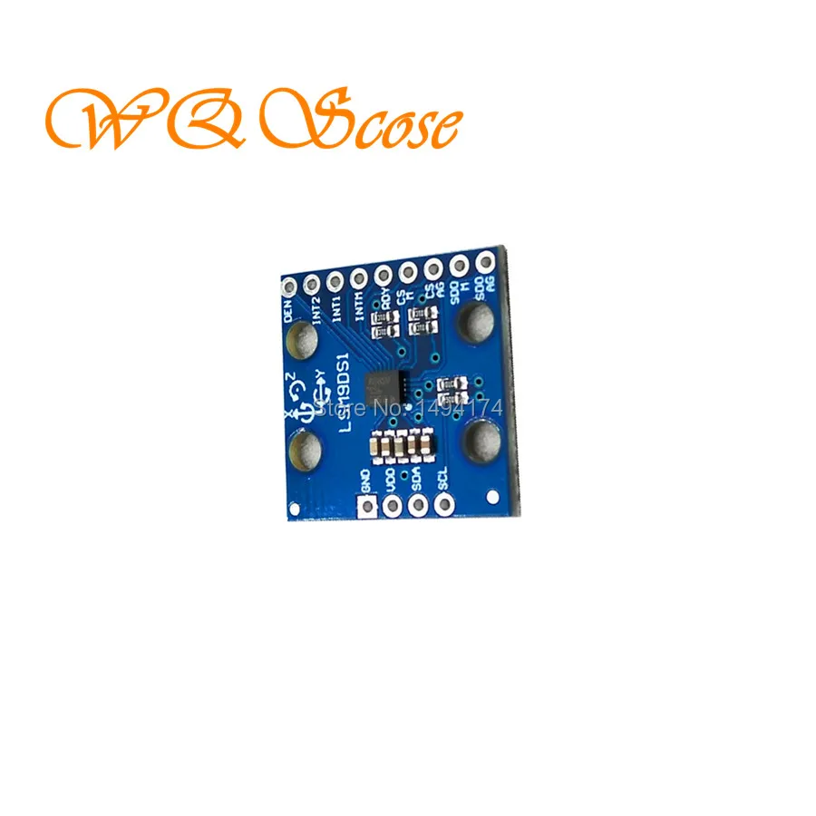 WQScosea Q8S 309 9DoF ру LSM9DS1 разрывная плата 3 осевой акселерометр магнитометр гироскоп