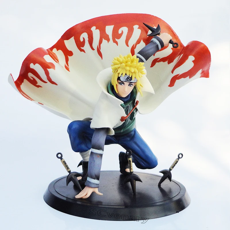 Naruto Shippuden намикадзэ Минато ПВХ фигурка Коллекционная модель игрушки 14 см|Игровые