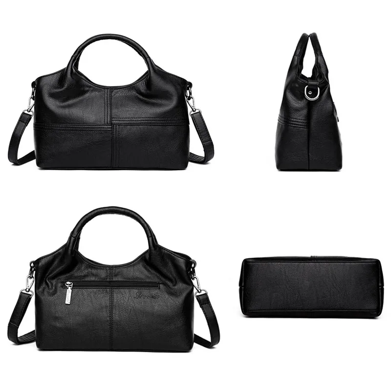 Мягкие кожаные дамские сумочки Rodful ранец мессенджер женская сумка на плечо