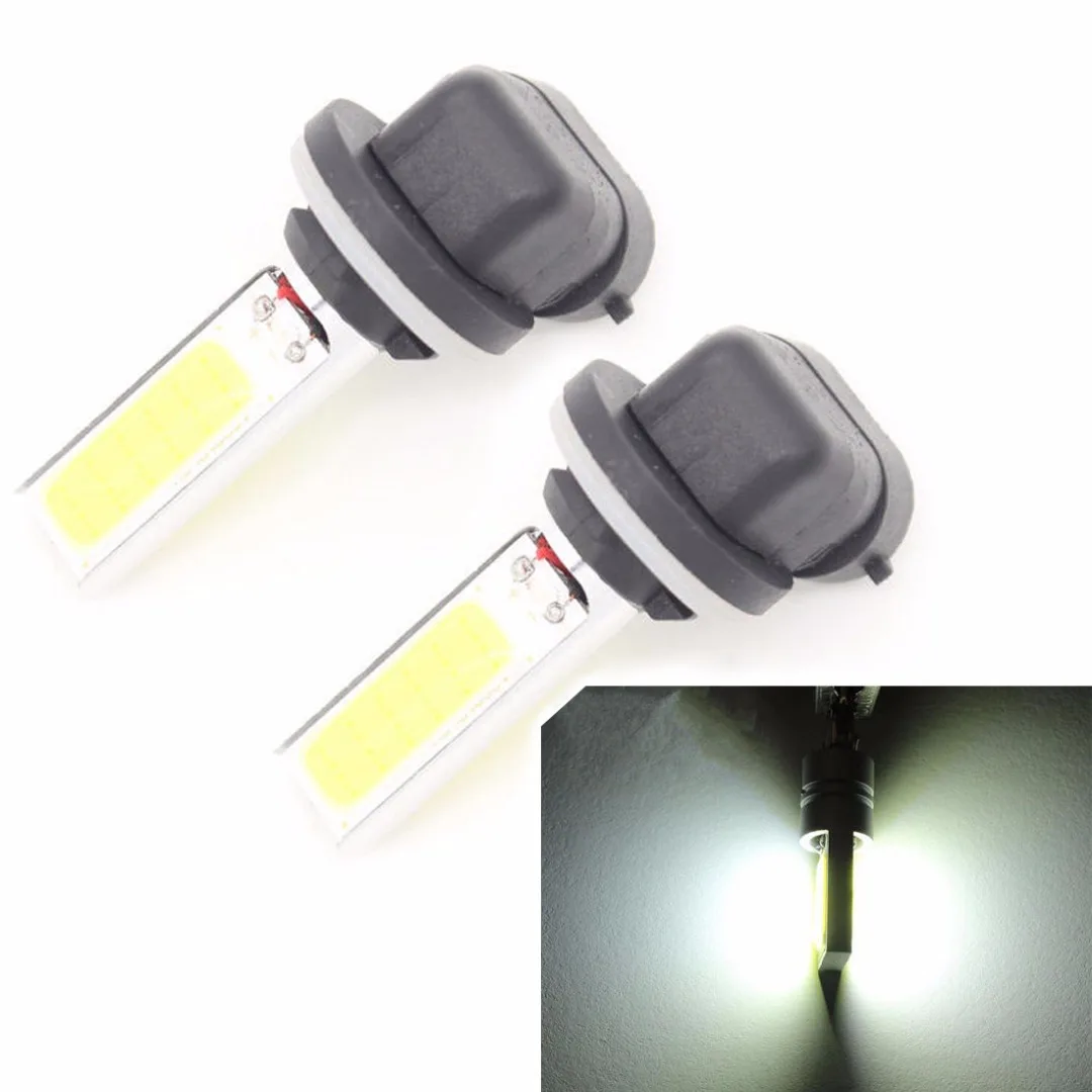 

2 шт./компл. 881 H27W 20 Вт COB LED Противотуманные фары дальнего света DRL светильник ПА белого цвета