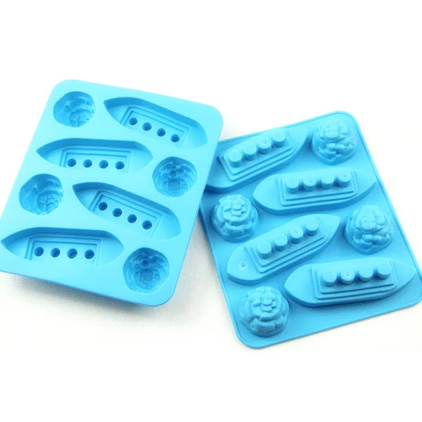 Пищевой нетоксичный эластомер Титаник Айсберг лоток с формой для кубиков льда