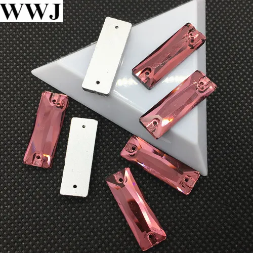 burgundy Link 1 все размеры и цвета 5x15 мм, 6x18 мм, 7x21 мм, 8x24 мм, 9x27 мм космическое багет швейное стекло, кристалл, камень с 2 отверстиями - Цвет: burgundy