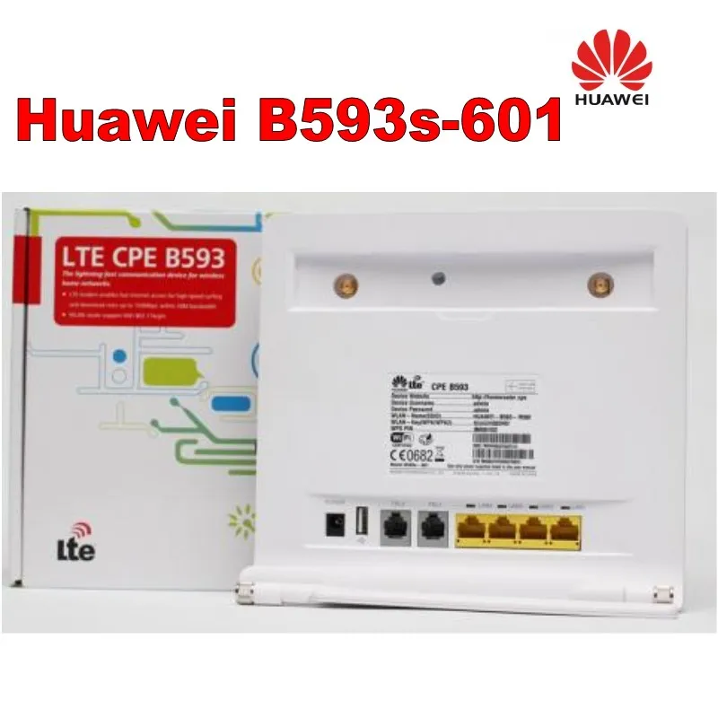 

Набор из 10 шт. новый Huawei B593s-601 LTE FDD 2600 МГц TDD2300Mhz 150 Мбит/с беспроводной маршрутизатор модем
