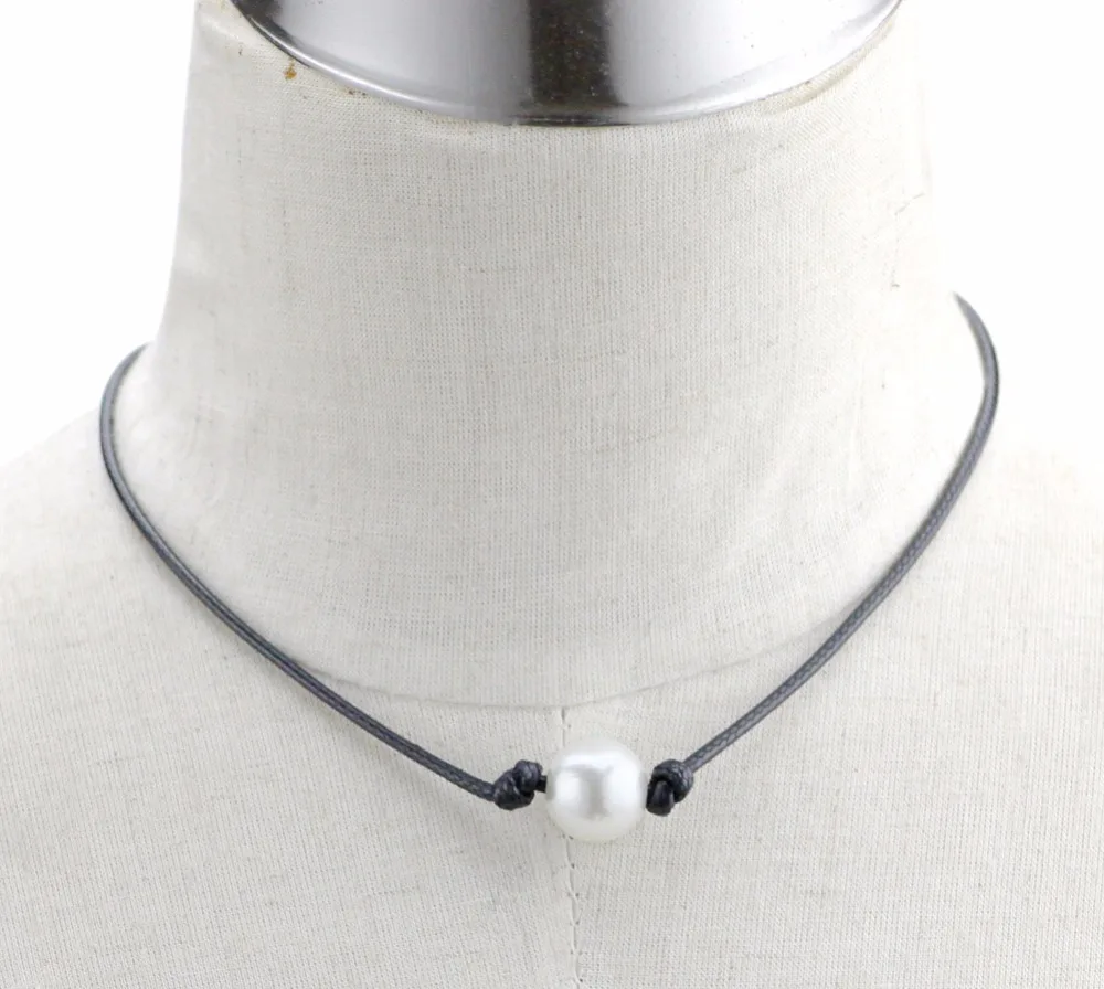 Женское Ожерелье чокер из натуральной кожи 15 19 дюймов|choker necklace|leather choker necklaceleather |