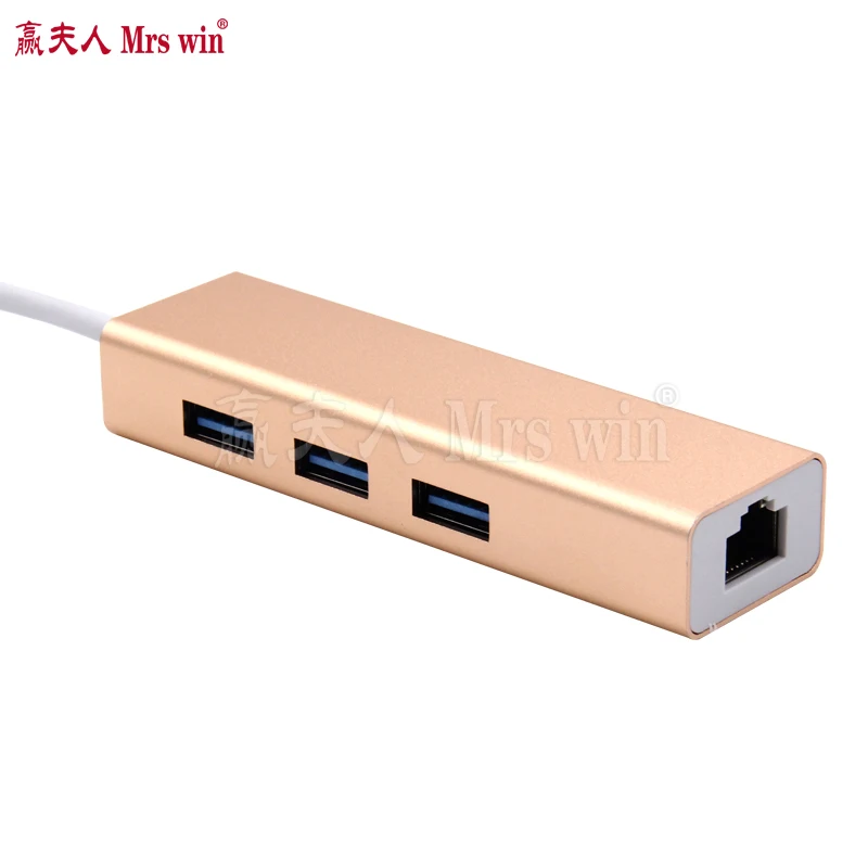 Высококачественный концентратор USB 3 1 Type-C на порта 0 с сетевым адаптером RJ45 100/1000