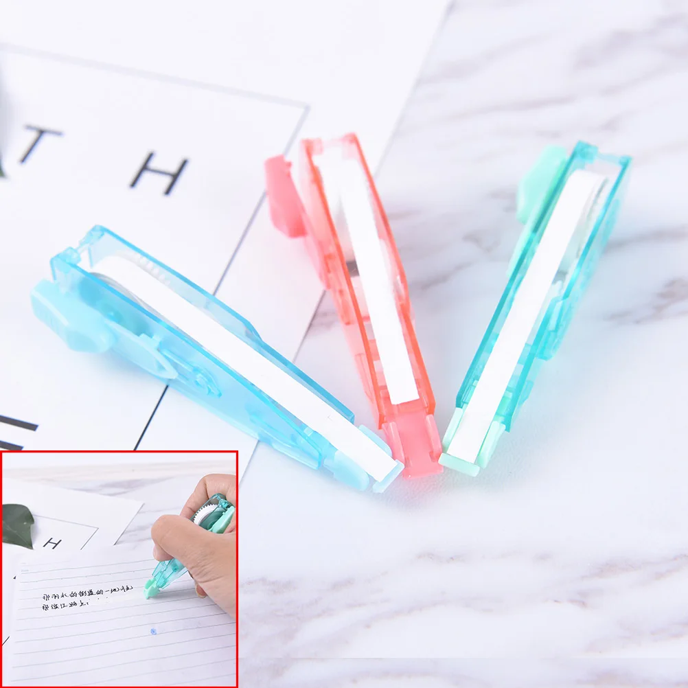 1 шт. прозрачная Корректирующая лента DecorativeCorrection Fluid student colorful Kawaii Korea