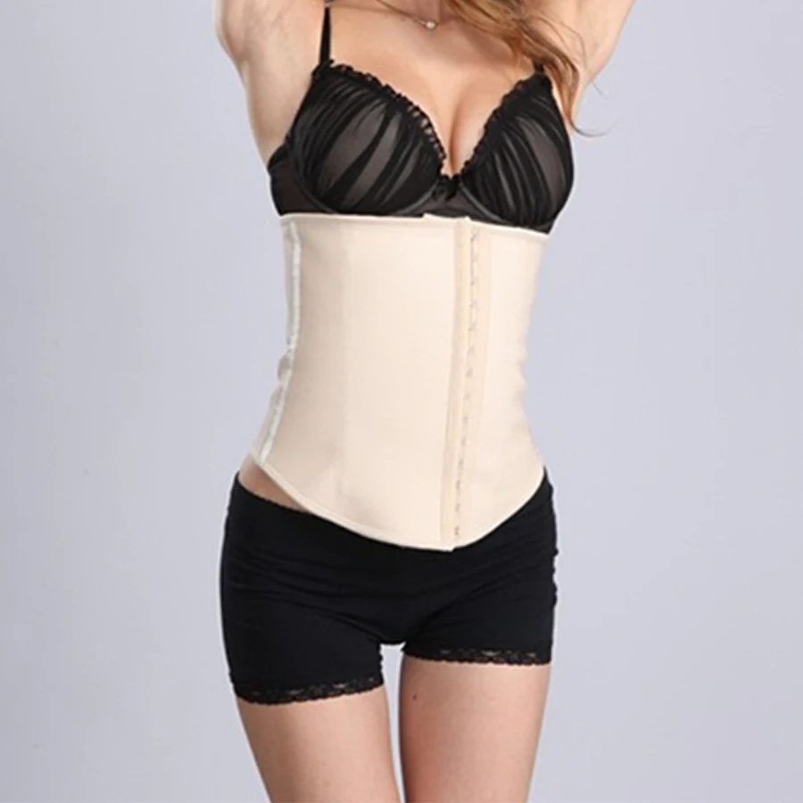 Хит утягивающий корсет для тела Женский из 4 стальных костей пояс похудения