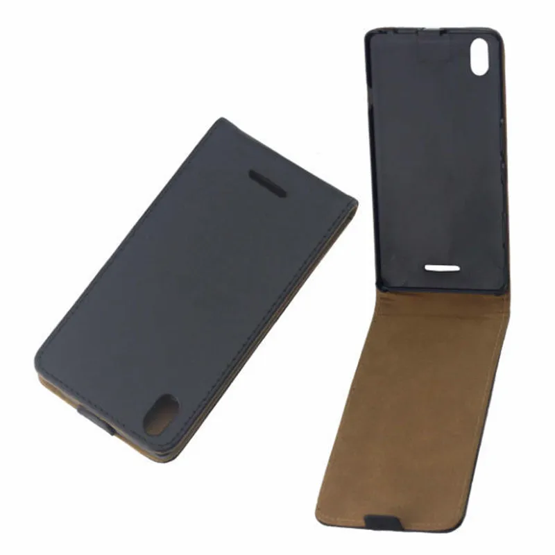 

Vertical PU Leather Flip Case Fundas Capa For Sony Xperia T3 M50W D5102 D5103 Cover Up-Down Open skin pouch Phone Bags