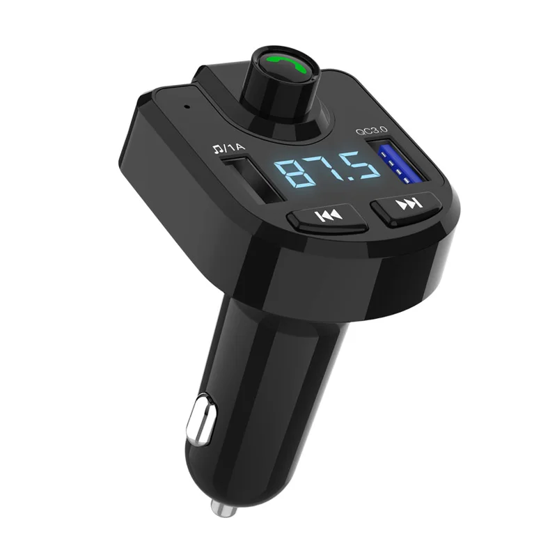 JaJaBor FM передатчик беспроводная связь Bluetooth автомобильный комплект двойной USB