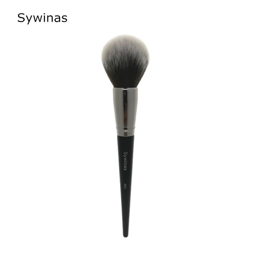 Sywinas, 1 шт., большая кисть для пудры, Классическая Кисть для макияжа# A01, косметическая косметика, мягкая Синтетическая Кисть для макияжа