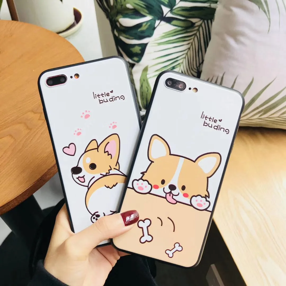 Милые корги Пёс из мультфильма узор мягкий чехол для Oppo R9 R9s R11 R11s F1 F3 плюс A59 F1s A57 A39