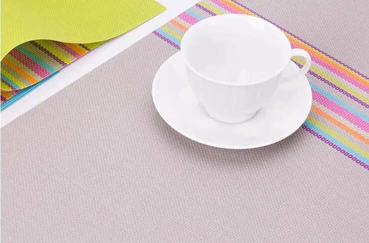 1 шт. обеденный Настольный коврик из ПВХ водонепроницаемый термоизоляционный