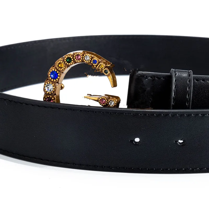 Luxury Designer Belts GG Belt For men and Women Genuine Leather WaistBelt Brass Buckle Valentine's Day Gifts Her | Аксессуары для