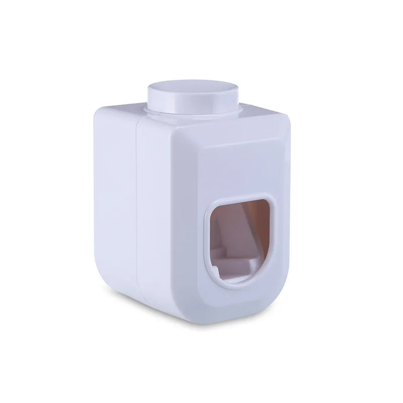 White Dispenser Only Креативный Автоматический Диспенсер зубной пасты, для зубной щетки держатель набор ванной комплект для зубной пасты настенный держатель для ванной комнаты Аксессуары для купания - Цвет: White Dispenser Only
