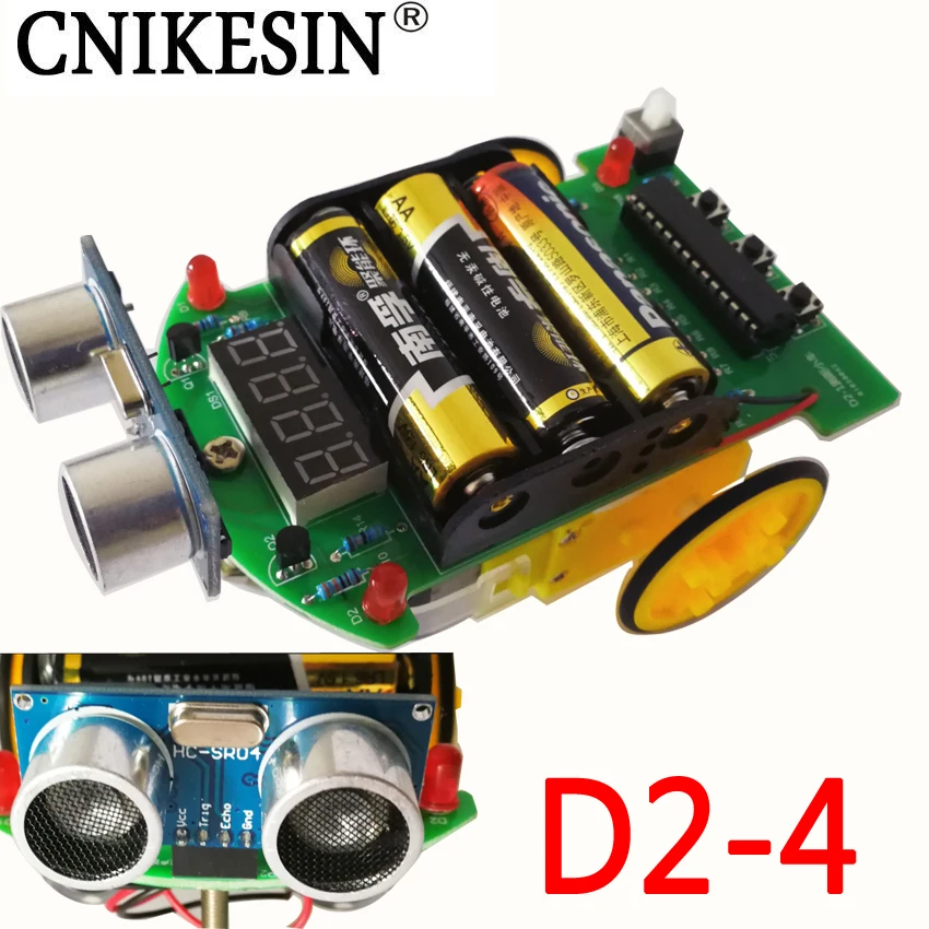 Комплект сделай сам CNIKESIN D2-4 интеллектуальное отслеживание автомобиля