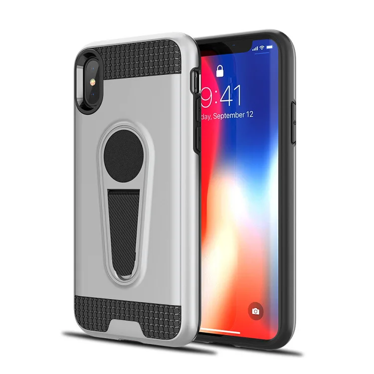 Mobile phone case for Iphone X 7G 8G 7plus 8plus bracket mobile car magnetic PC | Мобильные телефоны и аксессуары