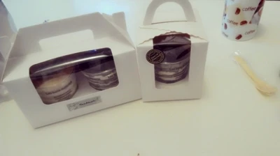 20pcs Cupcake Box With Clear Window Muffin Holds 2 Cupcakes TL-5042506 | Дом и сад