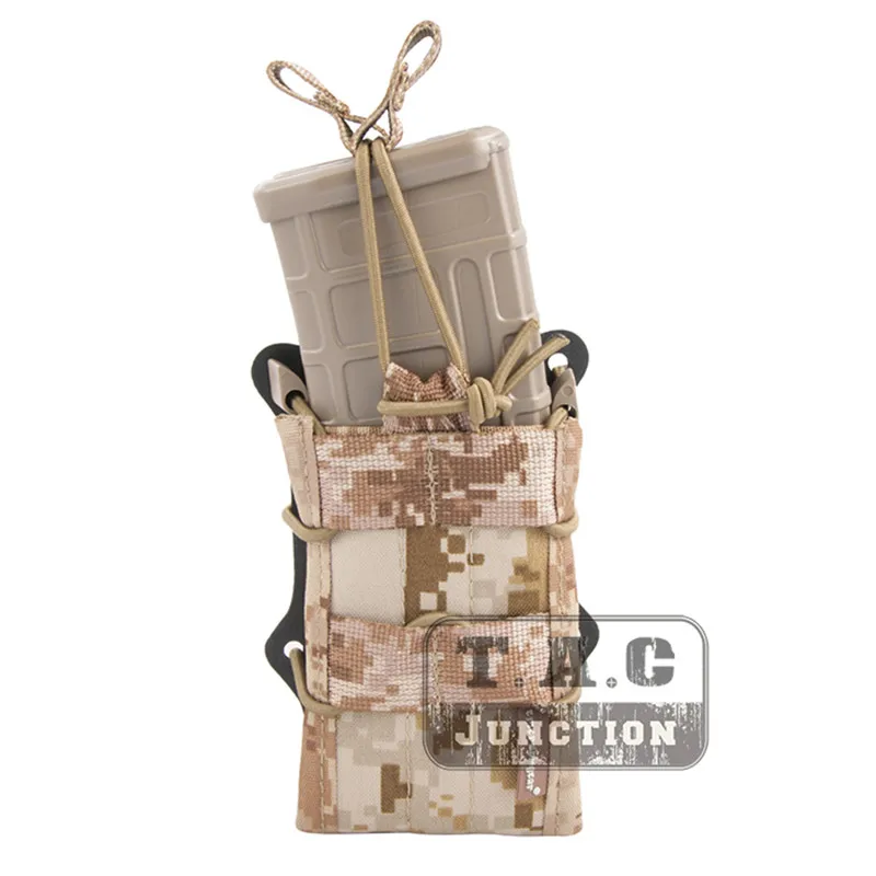 Emerson двойной винтовки модульный подсумок для 5,56 M4 M16 AR15 SR52 P-MAGS M1A1 G3 разгрузка emersongear магазинная сумка для обоймы Перевозчик - Цвет: AOR2