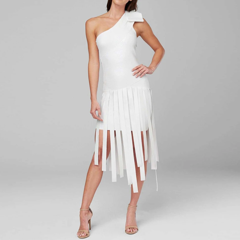 Adyce 2020 новое летнее облегающее платье с кисточками для женщин Vestidos сексуальное