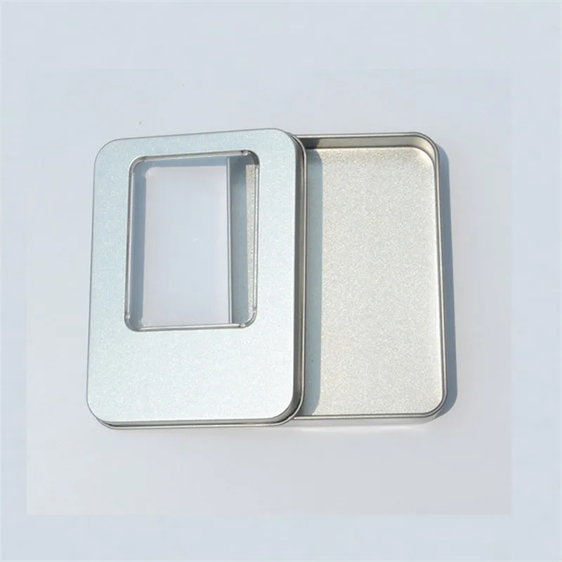 20 шт Прямоугольные пустые жестяные формы для косметики контейнеры первой помощи