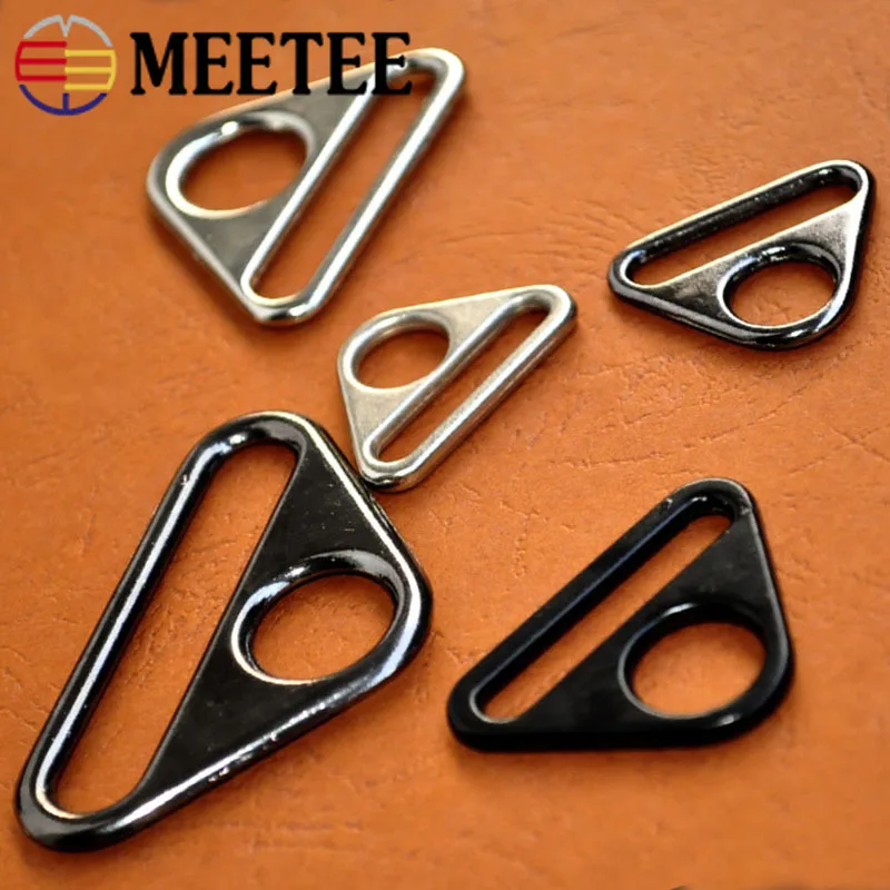 Meetee 10 шт. металлические пряжки с зажимом сумка боковой ремешок Пряжка DIY посылка оборудование ремесла украшения аксессуары F2-14
