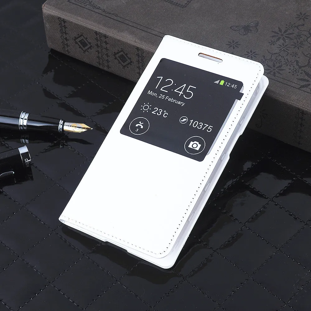 Задняя Battey Корпус крышка чехол с окошком для экрана Чехлы samsung Galaxy Core Prime LTE SM G3606 G360