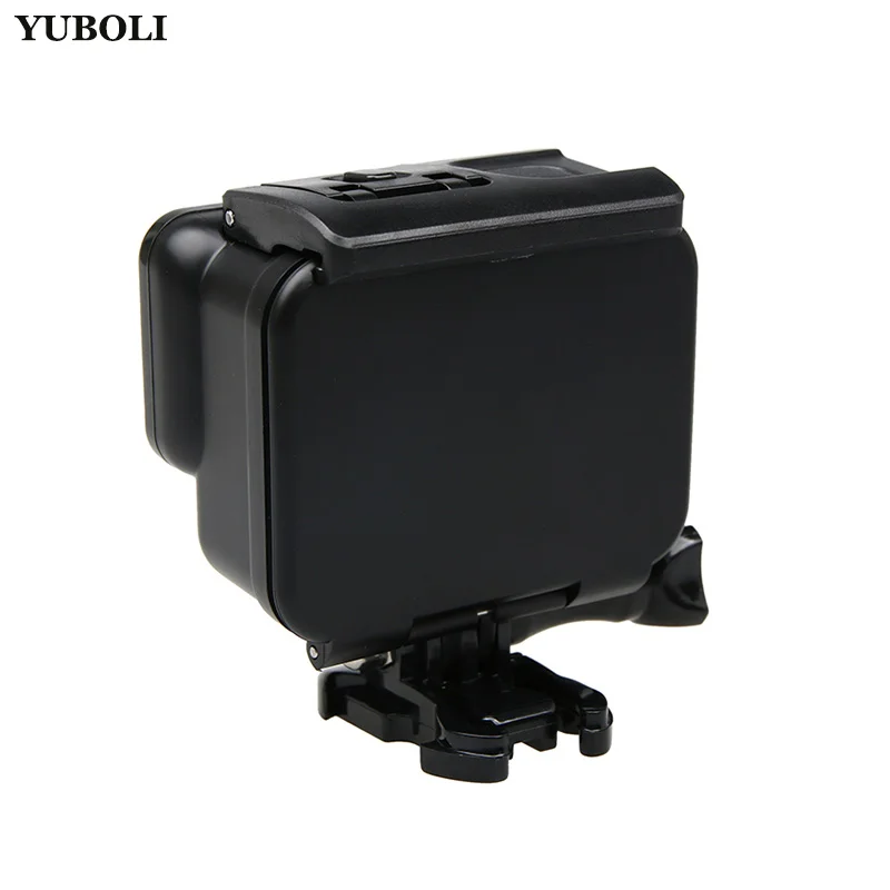 YUBOLI водонепроницаемый корпус чехол для Gopro Hero 5+ задняя крышка с сенсорным экраном для Gopro Go pro Hero 5 Gopro5 черная Экшн-камера