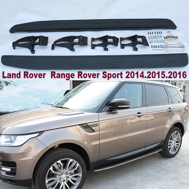 Для LAND ROVER Range Rover Sport 2014 2015 2016 2017 2018 2019 подножки Автомобильные Боковые ступенчатые