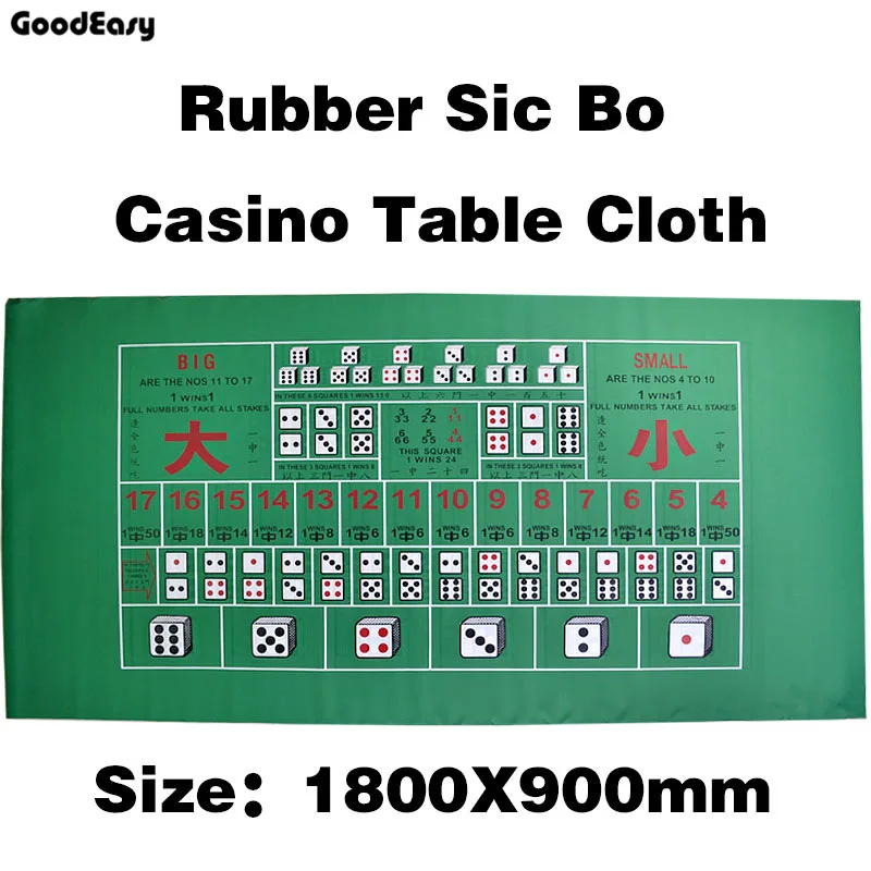 Резиновый Квадратный Настольный коврик для игры в игральные кости зеленый