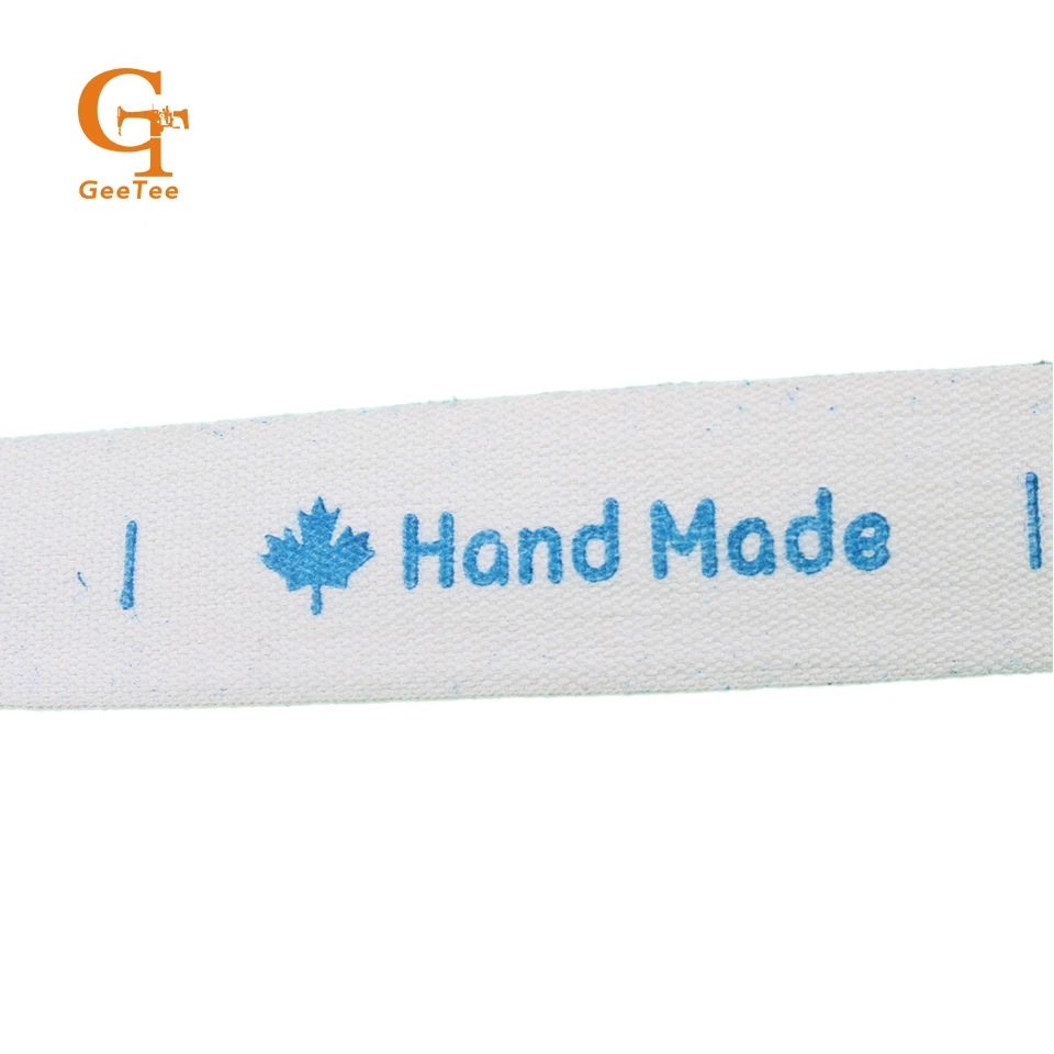 Аксессуары для одежды 1 5 см в ширину 100% хлопок ручная работа этикетки 10 м синий и