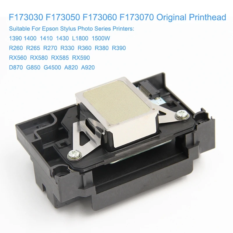 F173050 F173030 F173060 Печатающая головка для Epson 1390 1400 1410 1430 R360 R380 R390 R265 R260 R270 Rx580 Rx590 |