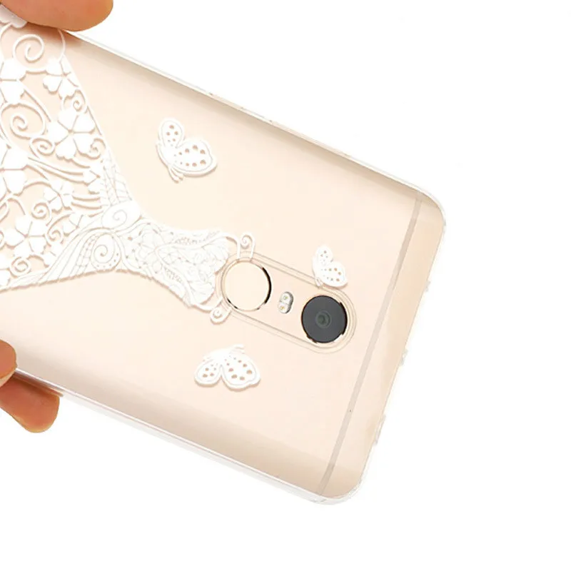 ZUCZUG ТПУ чехол для Xiaomi Redmi Note 4 цвета окрашенные цветы прекрасный кролик олень