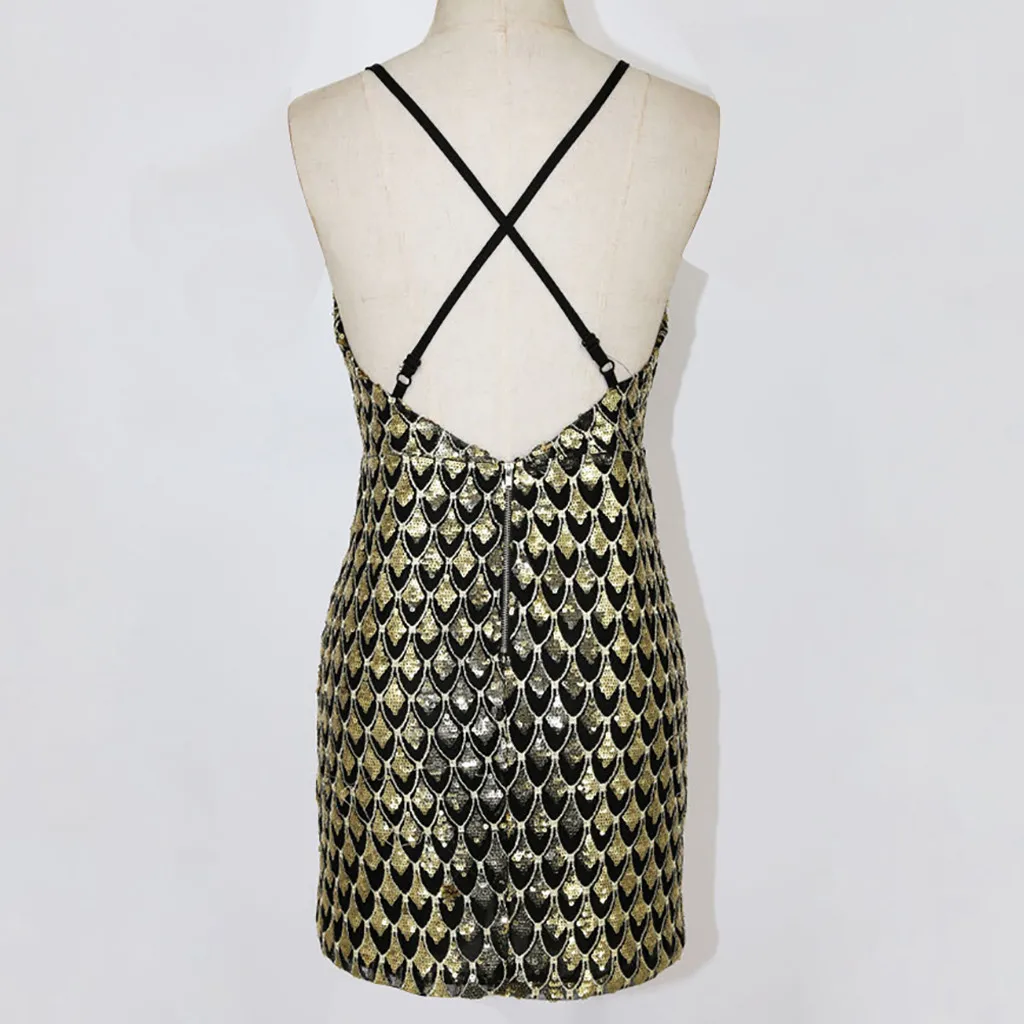 Женское сексуальное повседневное облегающее мини-платье на одно плечо с лямкой