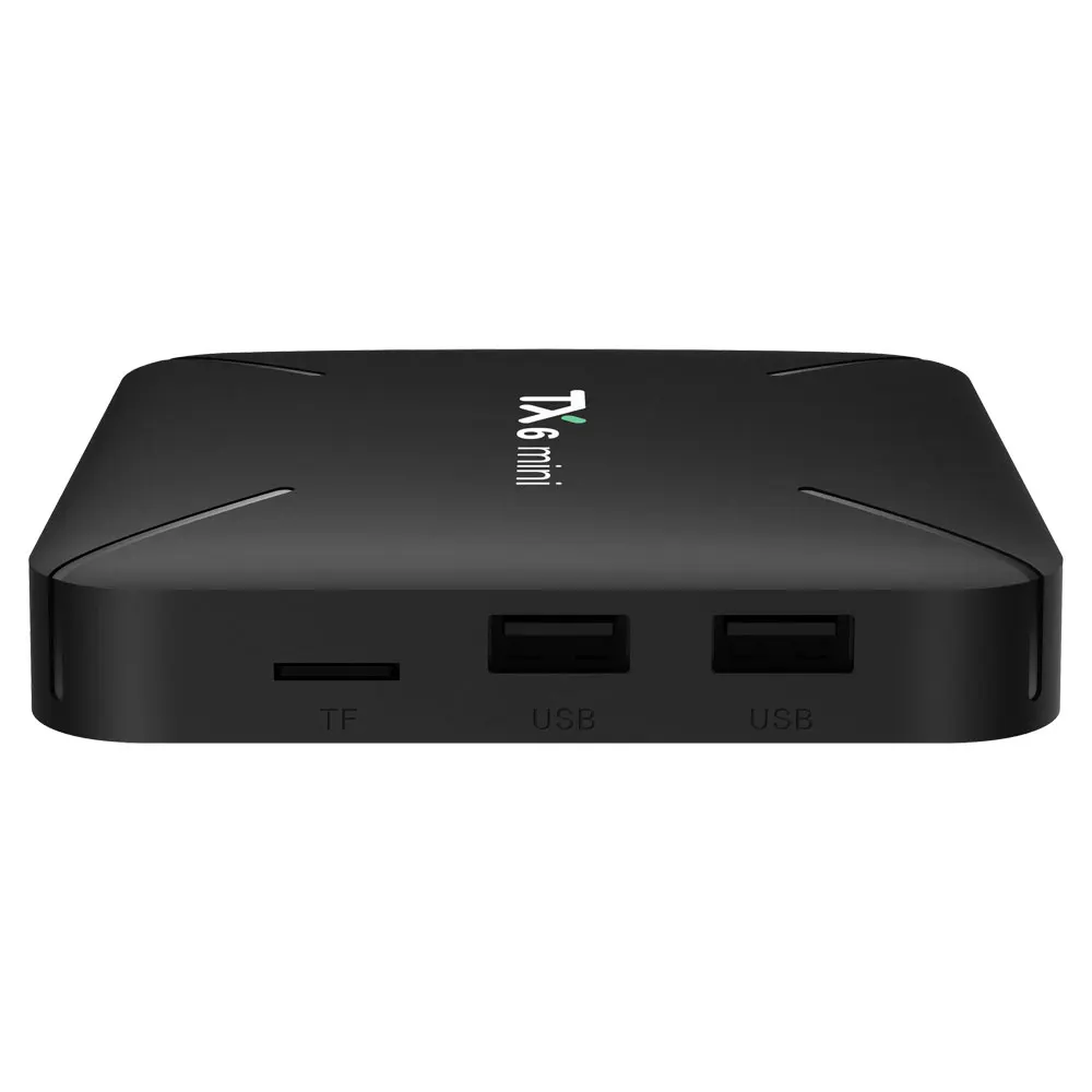 Tanix TX6 Мини Смарт ТВ приставка android 9,0 Allwinner H6 2G DDR3+ 16G 2,4 GHz WiFi Поддержка 4K H.265 ТВ приставка Netflix